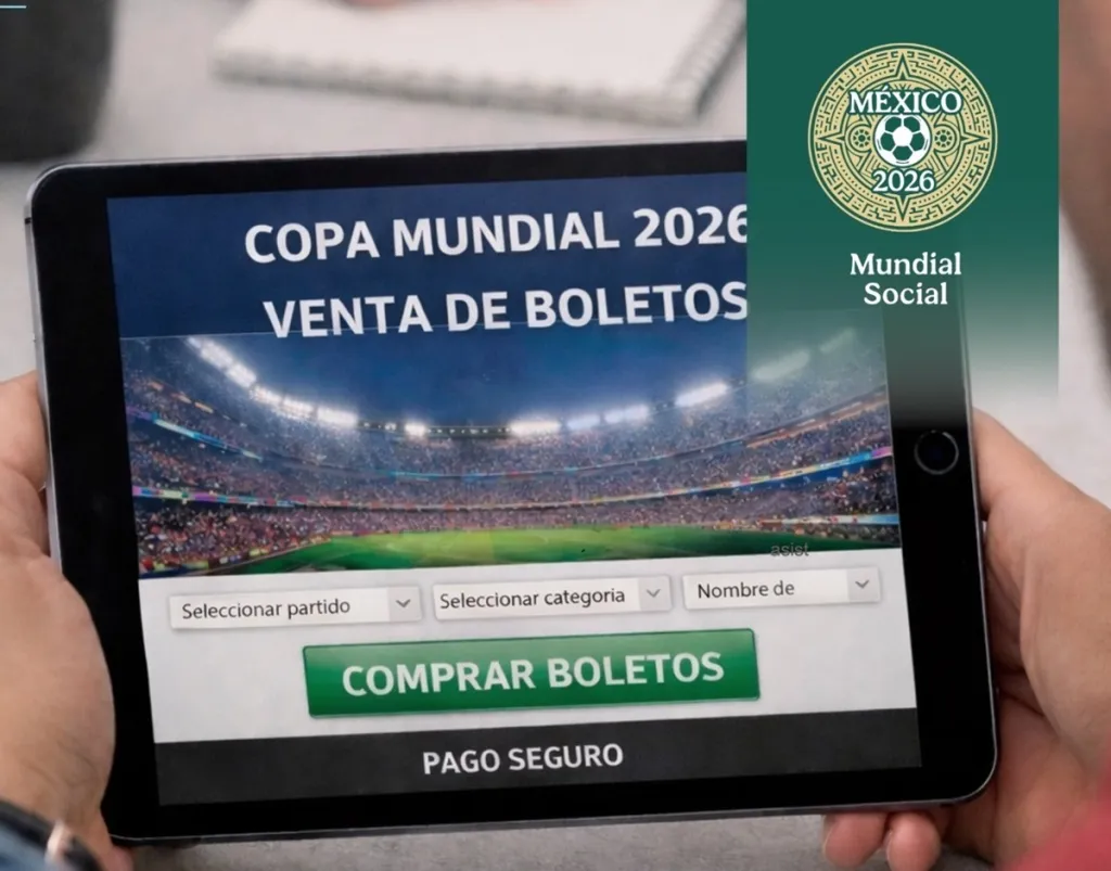 Alertan por fraudes en boletos del Mundial 2026