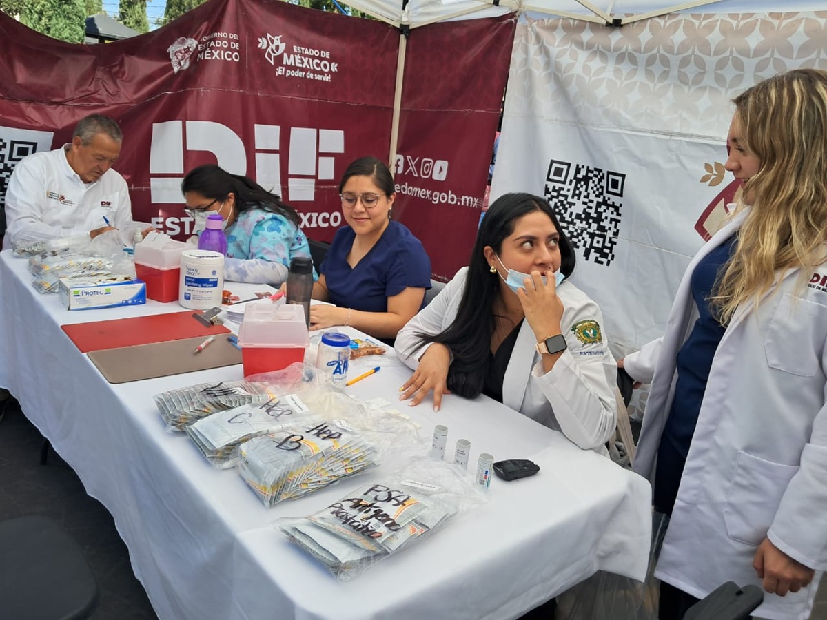 Jornadas de salud: DIFEM acerca servicios a comunidades de Acolman