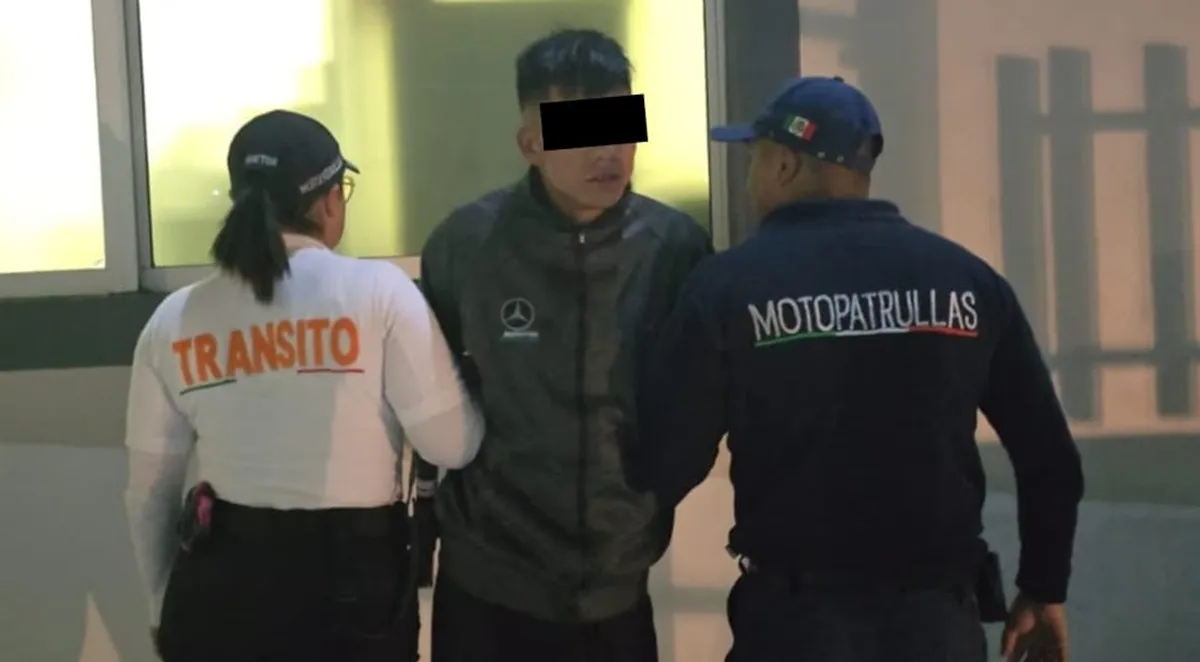 Recuperan objetos robados y detienen a presunto asaltante en Ecatepec