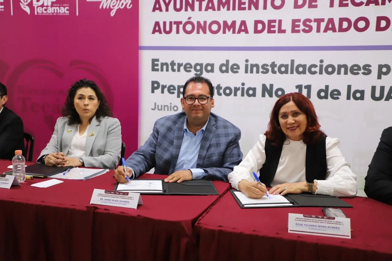 UAEMéx abrirá Preparatoria No. 11 en Tecámac con apoyo del gobierno municipal