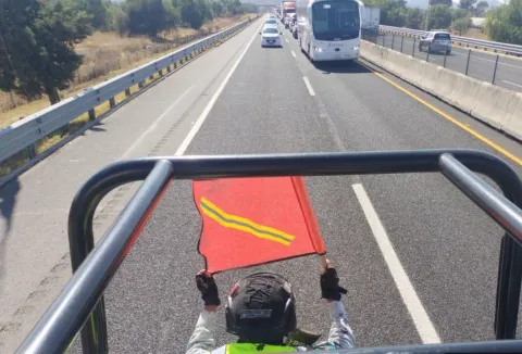 Blindan autopista México-Pirámides para proteger paso de peregrinos