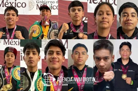 Brillan atletas mexiquenses con 11 medallas en los Juegos Nacionales Populares 2025