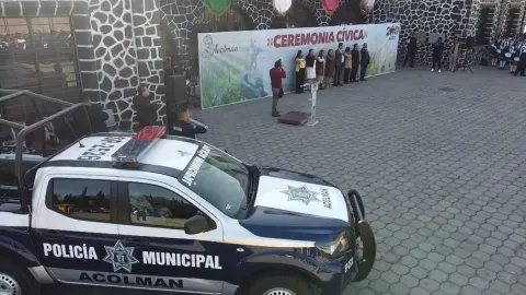 Conmemora Acolman 202 años del Estado de México