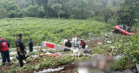 Desaparecen lingotes de oro tras accidente aéreo en Tepetlixpa