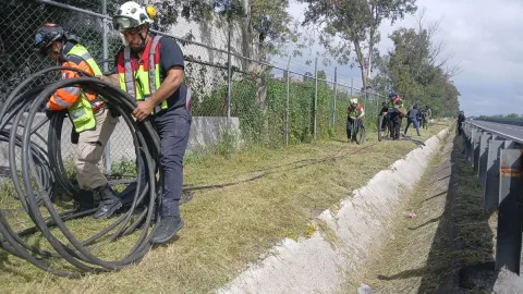 Desmantelan Red de Huachicoleo de Agua de 1.5 km en Ecatepec