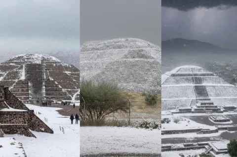 Desmienten veracidad de imágenes sobre daños en Teotihuacan