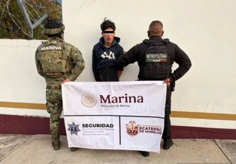 Detienen a "El Bunga" en Ecatepec; operaba robos en tiendas y de motos