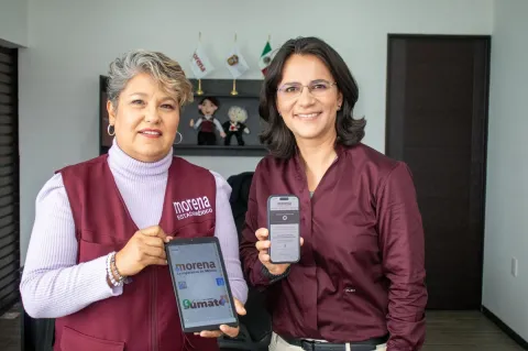 Encabeza Morena afiliación de diputada Paola Jiménez en Toluca