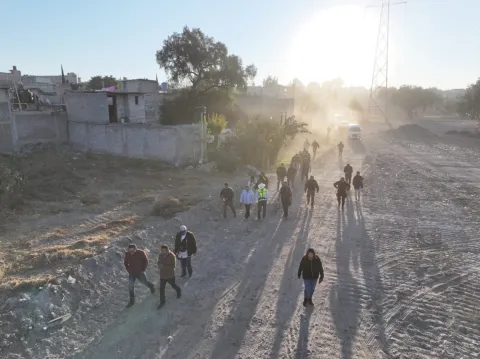 Impulsa Azucena Cisneros urbanización total en la zona norte.