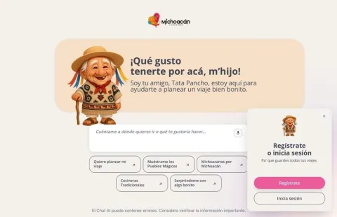 Lanzan Tata Pancho para personalizar visitas turísticas en Michoacán