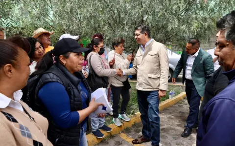 Levantan bloqueo en Texcoco-Lechería tras visita de diputado