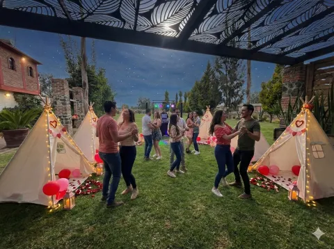 Ofrece La Empacadora cena exclusiva con tipis en Otumba