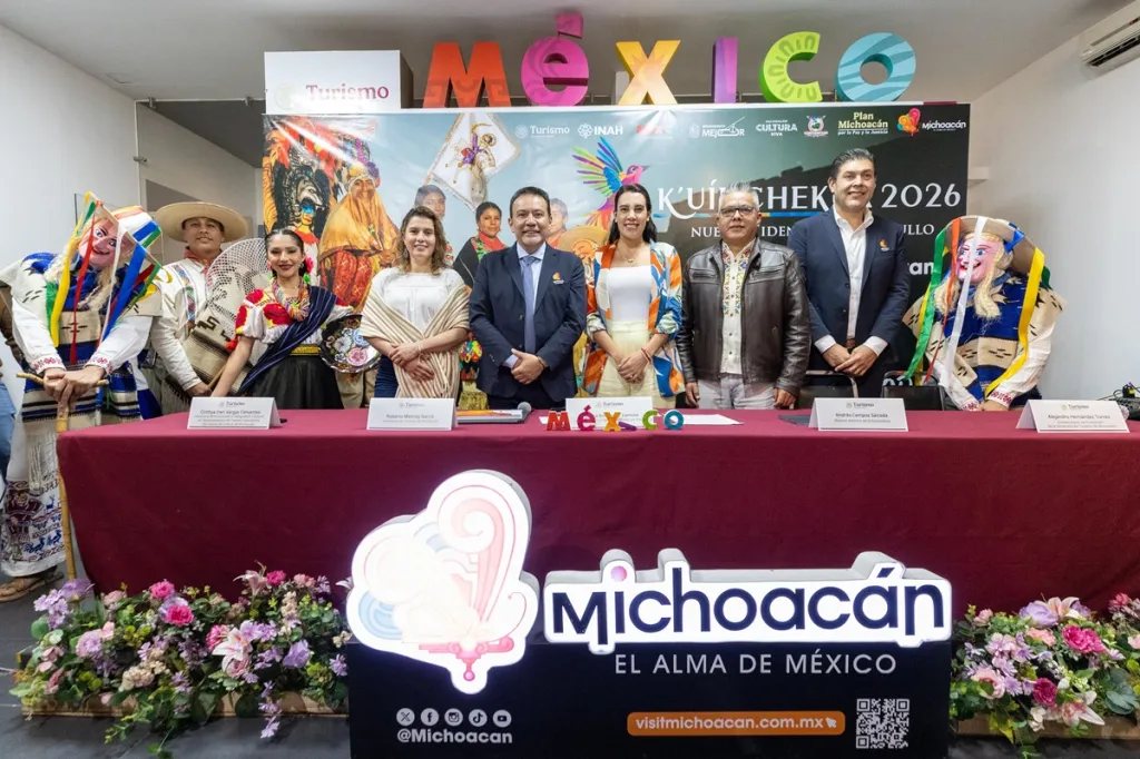 Presentan la K’uínchekua 2026: Michoacán proyecta su riqueza cultural y económica