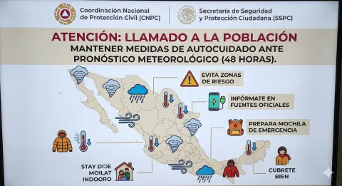 Recomiendan extremar precauciones ante descenso marcado de temperatura