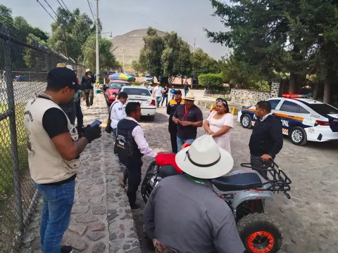 ¡Recuperan Calles en Teotihuacán! Inicia Operativo Contra la Invasión del Espacio Público
