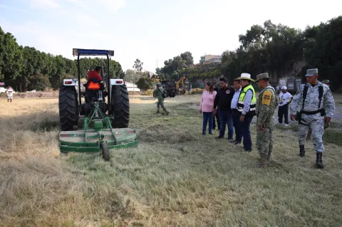 Recuperan deportivo Emiliano Zapata en Ecatepec para fortalecer la seguridad