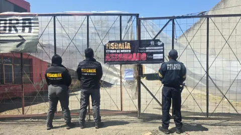 Recuperan tractocamión robado tras cateo en Tepotzotlán