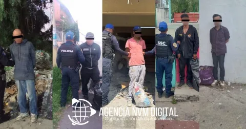 Remiten a Nueve Personas por Tirar Basura en Iztapalapa.