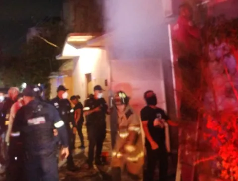 Rescatan a seis gatos en incendio en Ecatepec; solo uno sobrevive