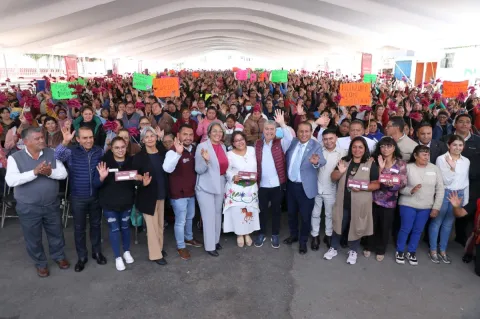 Se incorporan 2 mil 500 mujeres del Valle de Teotihuacán al programa Mujeres con Bienestar