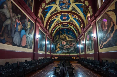 Visita la Capilla Riveriana de Chapingo en estas vacaciones invernales