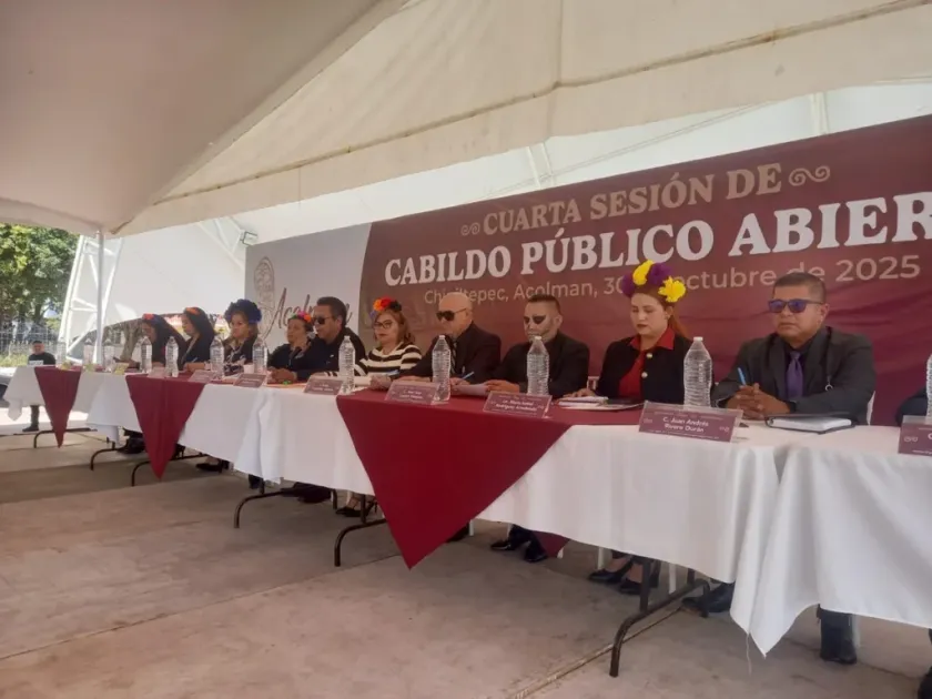 Aborda Gobierno de Acolman Pendientes con Vecinos en Sesión Pública Abierta.