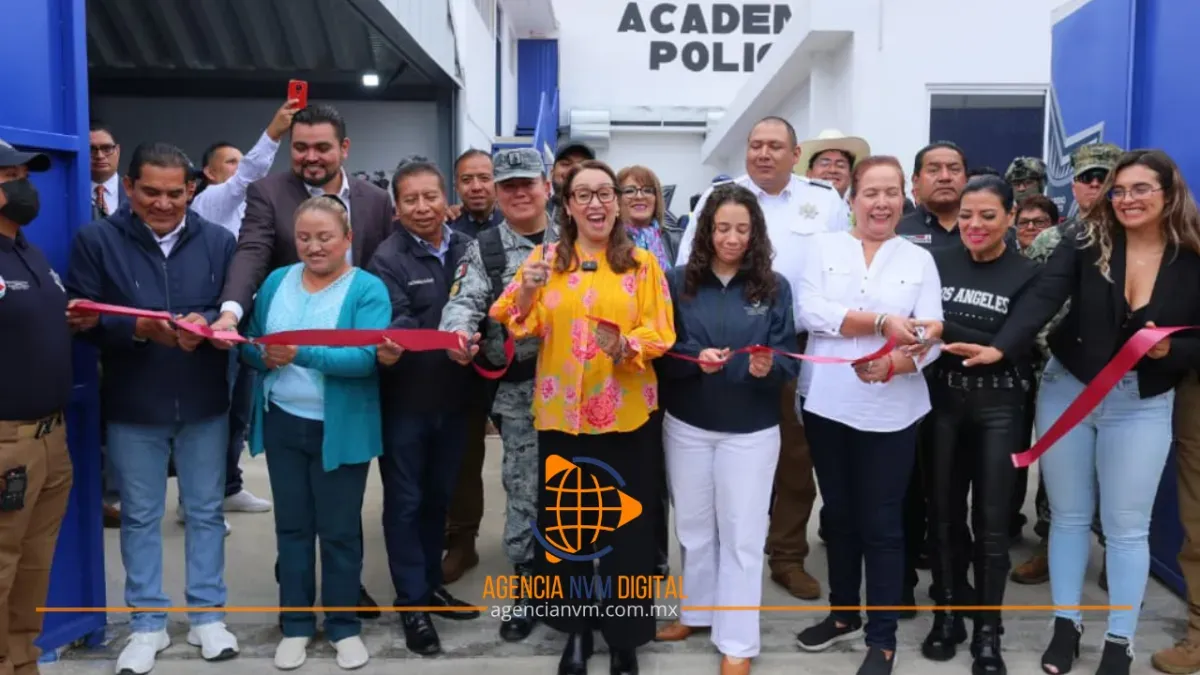Busca Ecatepec profesionalización policial con moderna academia remodelada