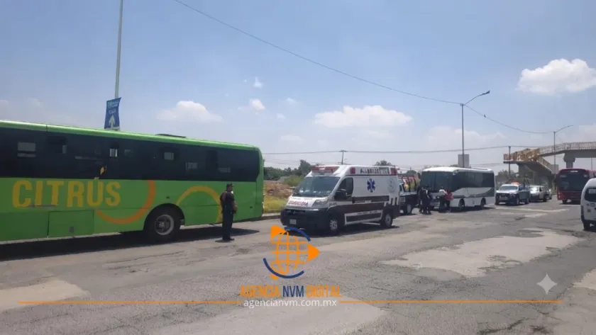 Reportan cinco personas lesionadas tras percance en Arbolada Sauces, Zumpango