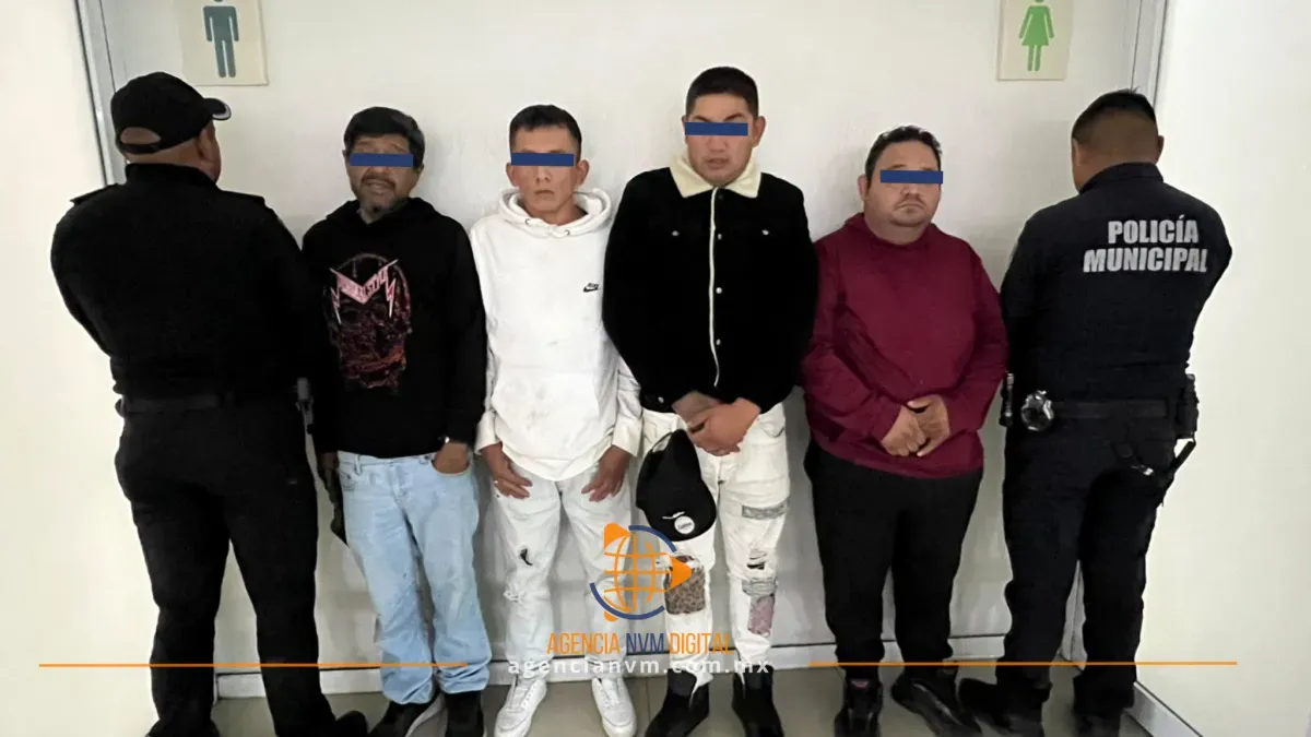 Detienen a cuatro presuntos robacoches en Tepexpan