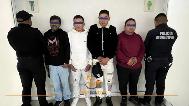 Detienen a cuatro presuntos robacoches en Tepexpan