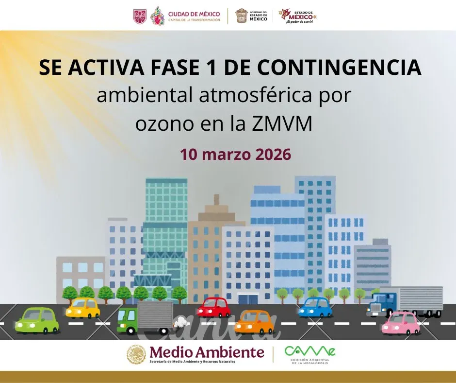 Activan cuarta contingencia ambiental en el Valle de México