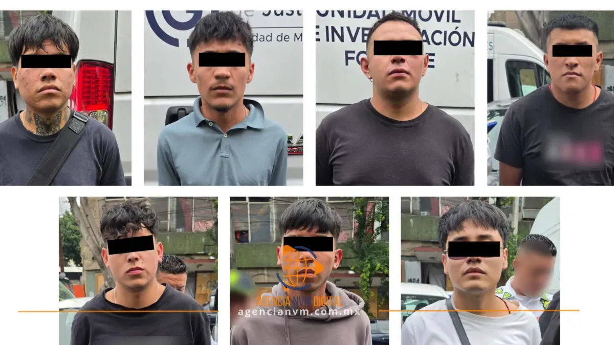 Detienen a siete hombres por agredir a policías en el Centro Histórico   