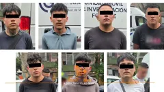 Detienen a siete hombres por agredir a policías en el Centro Histórico   