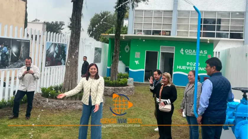 Fortalece gobierno de Tecámac suministro de agua potable