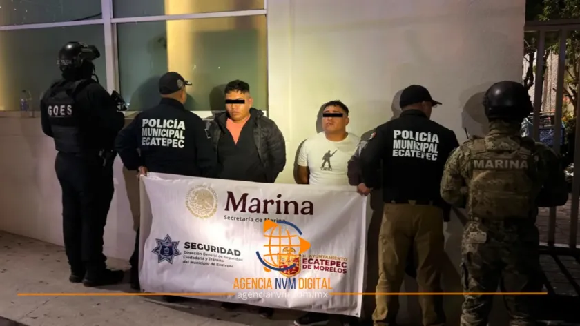 Capturan a sujetos por robo con violencia en Las Américas