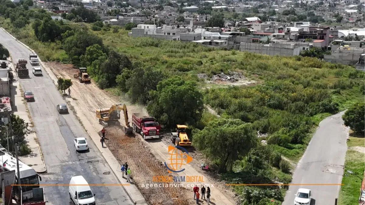 Amplían avenida Canal del Norte para mejorar movilidad