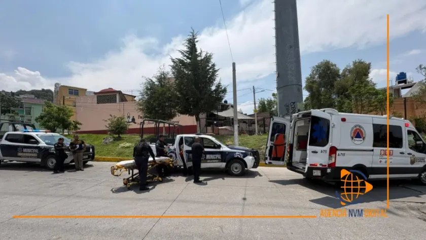 Auxilian policías de Ecatepec a mujer en labor de parto