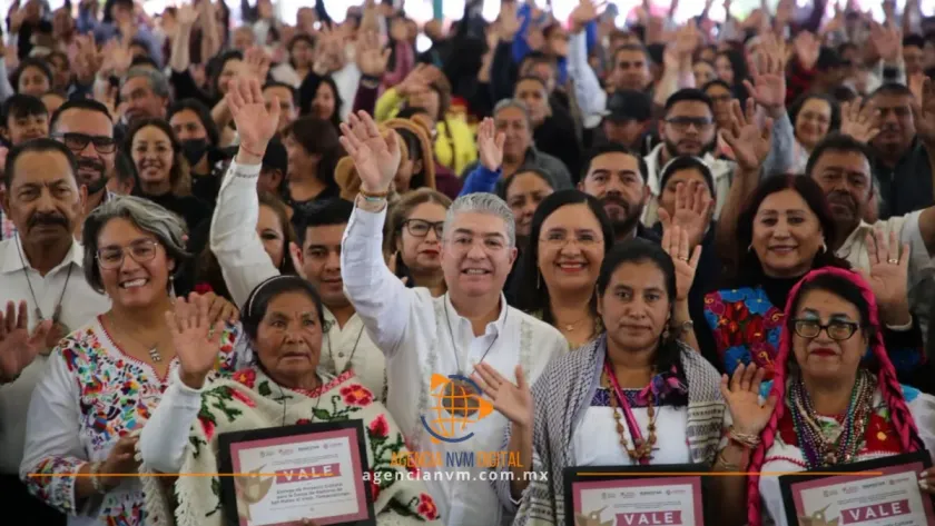 Conmemoran Día de la Mujer Indígena con entrega de apoyos en Teotihuacán  