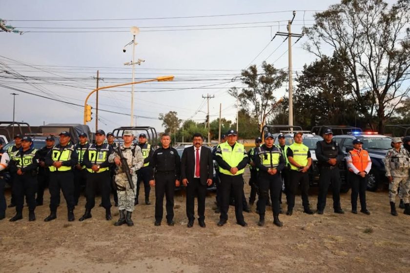 Operativo Pegaso en Texcoco logra primer éxito con vehículo robado asegurado y tres detenidos