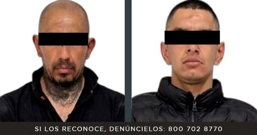 Aseguran a dos probables responsables de desaparecer a joven en Tecámac