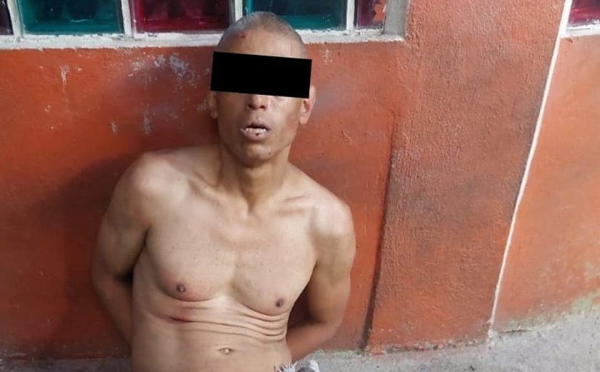 Vecinos colaboran en captura de presunto agresor sexual en Ampliación Tulpetlac