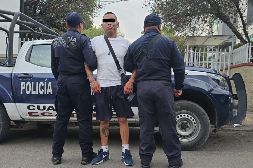 Detienen a hombre por robo con violencia en tienda de Ecatepec; sustrajo cerveza y dinero