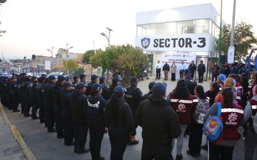 Nuevo modelo de seguridad en Ecatepec: proximidad y redes vecinales