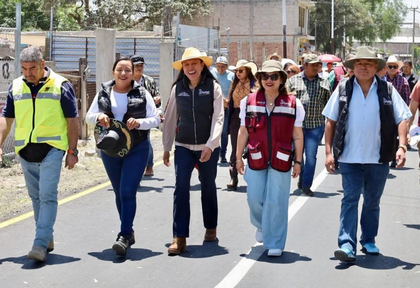 Gobierno de Acolman avanza con obras prioritarias en varias comunidades