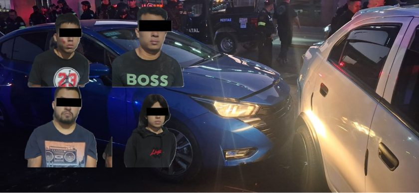 Operativo conjunto permite detener a cinco personas tras incidente en Ecatepec