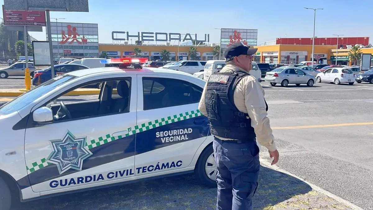 Guardia Civil despliega operativo especial en Tecámac durante Semana Mayor
