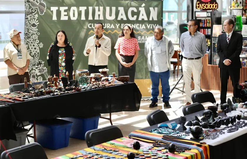 Teotihuacán se exhibe en el AIFA: arte, identidad y tradición al alcance del mundo