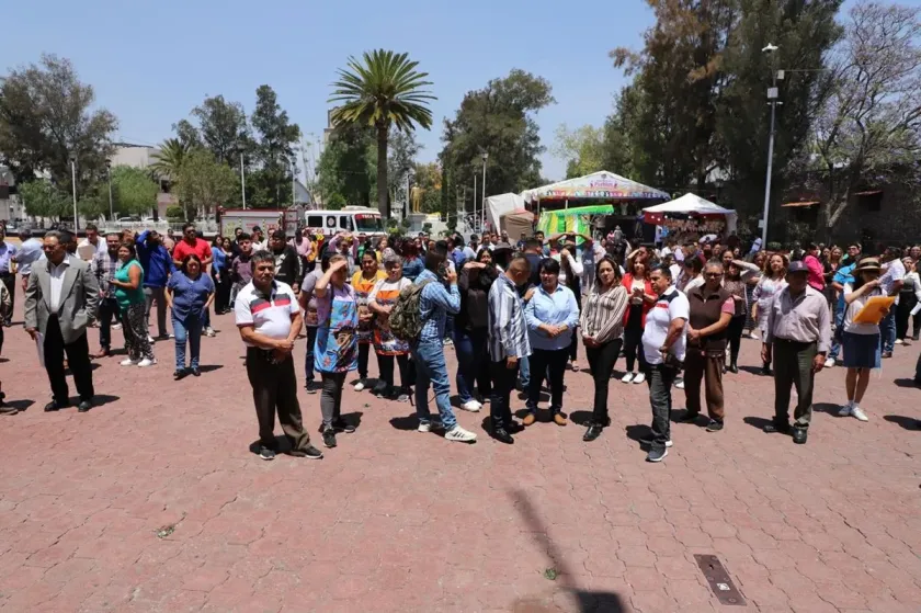 Tecámac participa en el Primer Simulacro Nacional 2025 con más de 2 mil personas