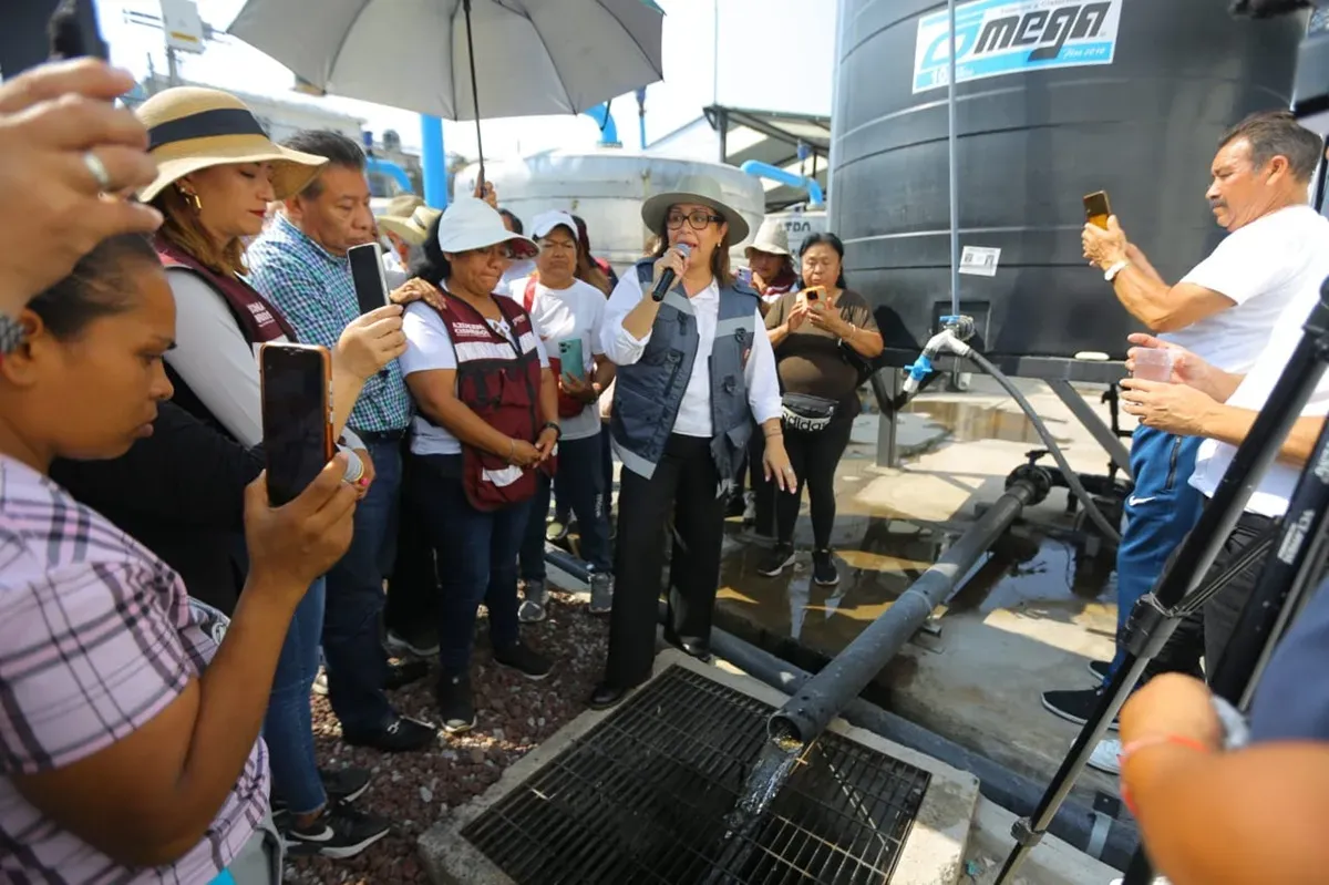 Ecatepec recupera pozos y enfrenta sabotajes en red de agua potable