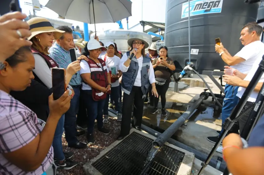 Ecatepec recupera pozos y enfrenta sabotajes en red de agua potable